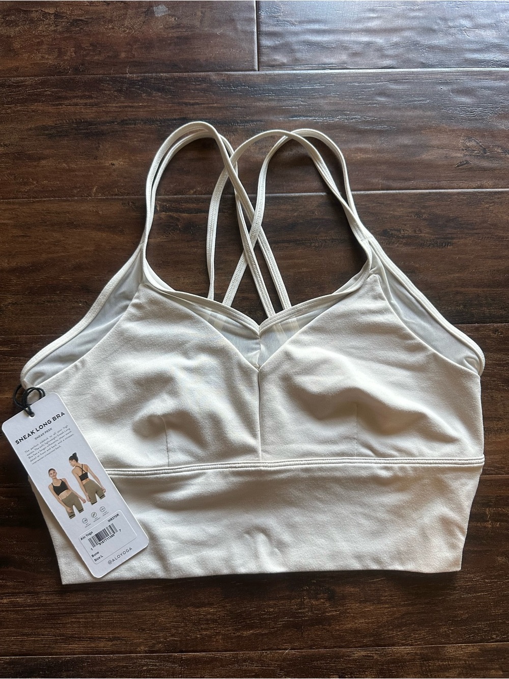 NWT ALO Yoga Sneak Long Bra